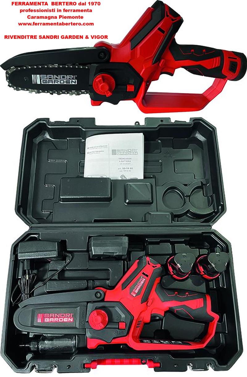 TRONCARAMI SANDRI GARDEN SG-TR 20 A BATTERIA